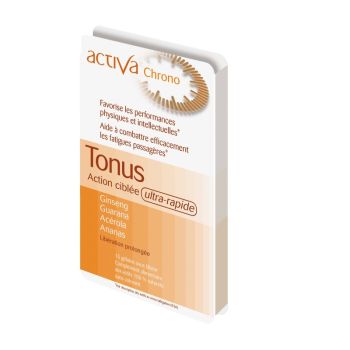 Tonus Aktive gezielte ultra schnelle Aktion Activa chrono - Packung mit 15 Kapseln