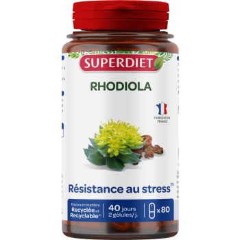 Rhodiola Superdiet - Dose von 80 Kapseln