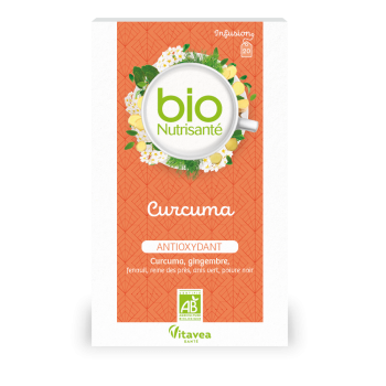 Kurkuma Antioxidans Infusion Nutrisanté - Box mit 20 Beuteln