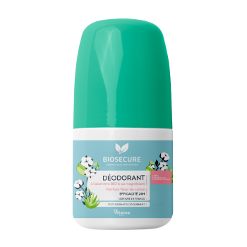 Bio Secure Baumwollblüten-Deodorant - Roll-on 50 ml