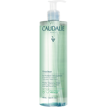 Vinoclean Traubenkern-Mizellenwasser von Caudalie - Pumpflasche mit 400ml