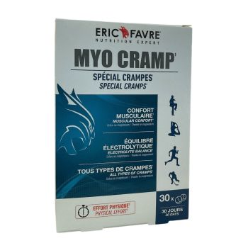 Myo Cramp Eric Favre - Packung mit 30 Tabletten