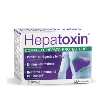 Hepatoxin komplex leberprotectiv 3C Pharma - Packung mit 60 Tabletten