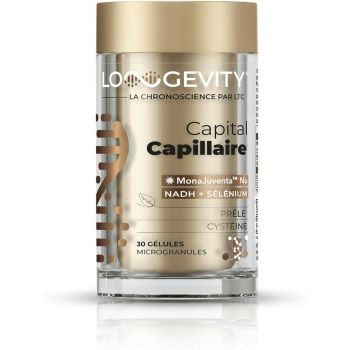 Langlebigkeit Kapital Haar Les 3 Chênes - Dose mit 30 Kapseln