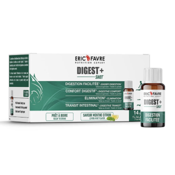 Digest+ Shot Verdauung Éric Favre - Box mit 14 Shots