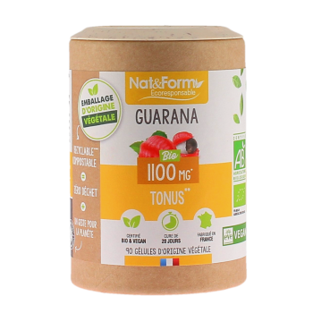 Guarana Tonus Nat&Form - Dose von 60 Kapseln