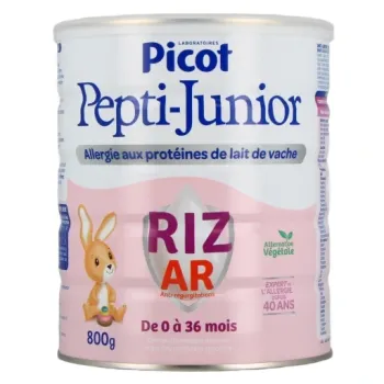 Pepti-junior Pulvermilch Reis AR 0-36 Monate Picot - Dose mit 800 g