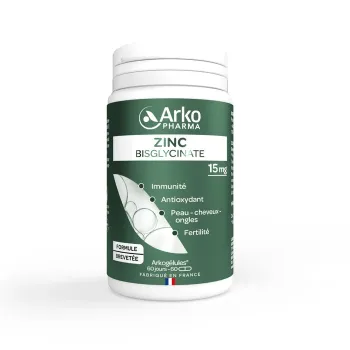 Zinkbisglycinat 15mg Arkopharma - 60 Kapseln