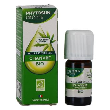 Huile essentielle chanvre bio Phytosun arôms - flacon de 5ml