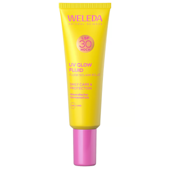 Sonnenschutzfluid Glow SPF30 Weleda - Tube mit 30ml