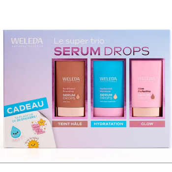 Coffret Das super Trio Serum Drops Weleda - 3 Produkte