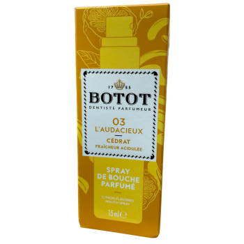 Parfümiertes Mundspray Cédrat 03 l'Audacieux Botot - Spray von 15 ml