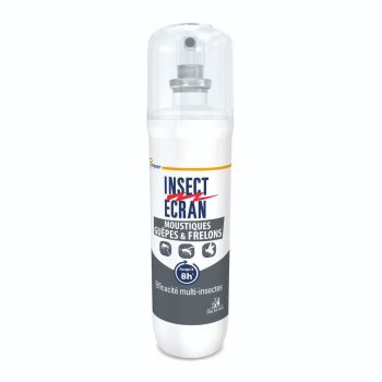 Mücken, Wespen & Hornissen Hautrepellent für Erwachsene & Kinder Insect Ecran - Spray mit 100 ml