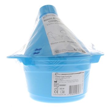 Kunststoffinhalator 2 Maskengrößen für Kinder/Erwachsene Cooper - ein Inhalator