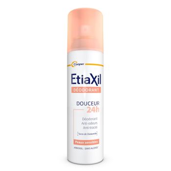 Deodorant Sanftheit 48h ohne Aluminium Etiaxil - Spray 150 ml