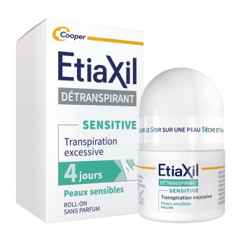 Etiaxil Antitranspirant Achseln empfindliche Haut Cooper - Roll-on 15ml