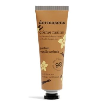 Dermasens Handcreme Duft von Tiaré-Blüte Marke Verte - Tube mit 30 ml