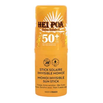 Unsichtbarer Sonnenstick Monoï SPF50+ Hei Poa - Stick mit 15g
