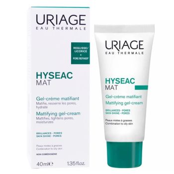 Hyséac Mat gel-crème matifiant Uriage – tube 40 ml