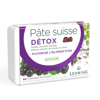 Schweizer Detox-Paste Lehning - Dose mit 40 Gummis