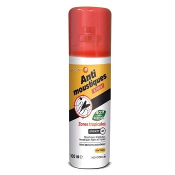 Experte 1.2.3 Insektenschutzspray gegen Mücken und Zecken für tropische Zonen Novodex - Spray mit 100 ml