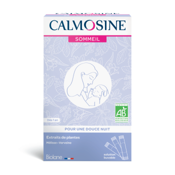 Calmosine Schlaf bio Laudavie - Schachtel mit 14 Kapseln zu 10 ml