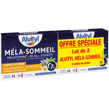 Méla-Schlaf Alvityl - 2er Pack mit 30 Kapseln