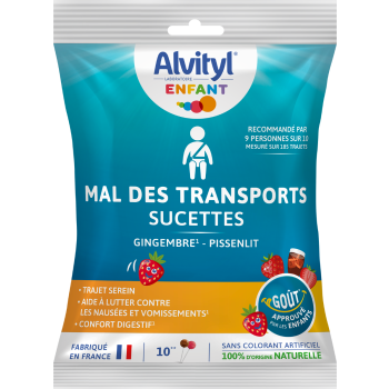 Alvityl Reisekrankheit Lutschtabletten - Beutel mit 10 Lutschtabletten