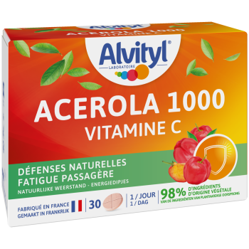 Alvityl Acerola 1000 Vitamin C Urgo - Packung mit 30 Tabletten