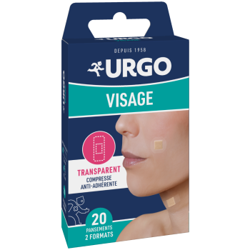 Gesichtspflaster Urgo - Schachtel mit 20 Pflastern