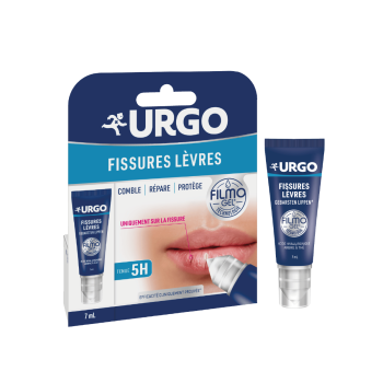 Filmogel Rissige Lippen Urgo - Tube mit 7 ml