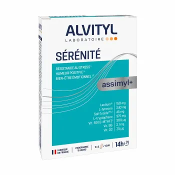 Sérénité assimyl+ Alvityl - Packung mit 30 Tabletten
