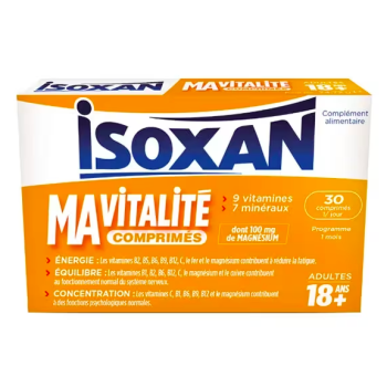 Isoxan Meine Vitalität Erwachsene - Packung mit 30 Tabletten