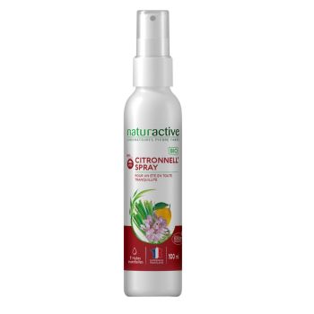 Spray Zerstäuber ohne Treibgas Citronella-Spray Bio Naturactive - Spray mit 100 ml
