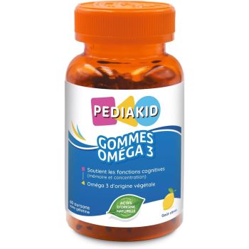 Pediakid Omega-3-Gummis Ineldea - 60 Gummis pro Dose