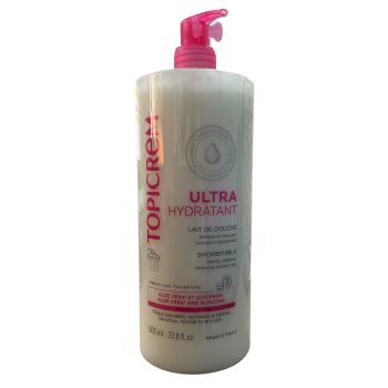 Ultra-hydratisierende Duschmilch Topicrem - Pumpflasche 1L