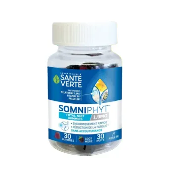 Somniphyt total Nacht Gesundheit Grün - Dose mit 30 Gummibärchen