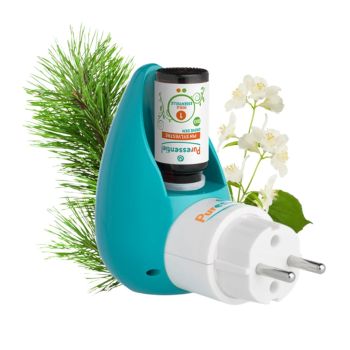 Anti-Stich Ultraschall-Diffusor Stecker Clip & Puressentiel Diffusor - Box mit einem Diffusor + kostenloser Repellent für die