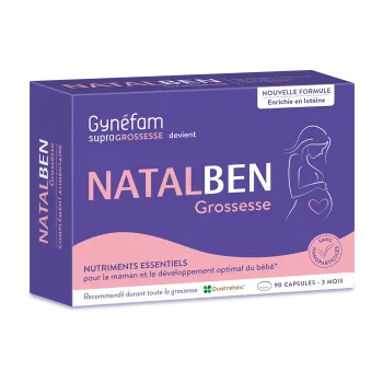 Natalben Schwangerschaft Labor Effik - Packung mit 90 Kapseln