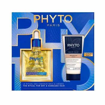 Phyto 7 Universelles Sublimierungsöl Elixier + reparierendes Shampoo gratis Phyto Paris - 2 Produkte