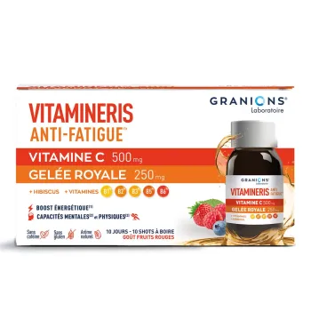 Vitamineris Anti-Fatigue Granions - Packung mit 10 Trinkshots