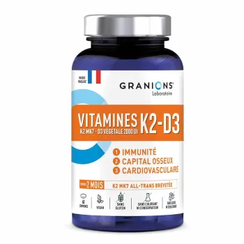 Vitaminen K2-D3 Granions - 60 Tabletten Dose