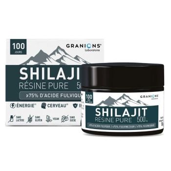 Shilajit reines pure 500mg Granions - Dose von 50g
