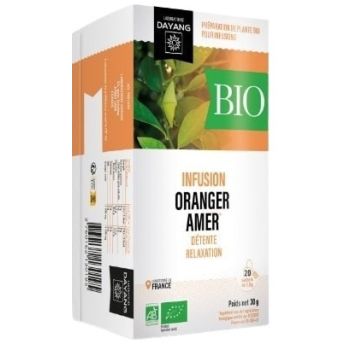 BIO Bitterorange-Infusion Entspannung-Relaxation Dayang - Box mit 20 Beuteln