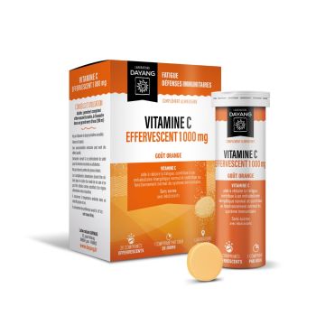 Vitamin C effervescent 1000mg Dayang - Packung mit 20 Brausetabletten