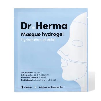 Hydrogel-Maske für Feuchtigkeit und Ausstrahlung Dr. Herma - 1 Maske