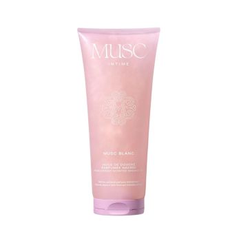 Huile de douche parfumée nacrée Musc Blanc Musc Intime - 200ml