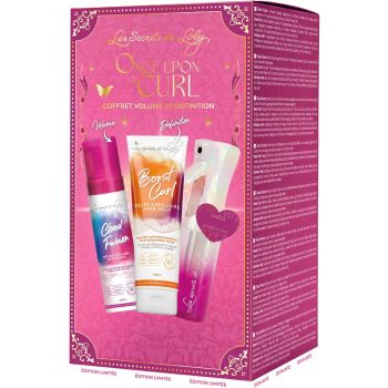 Coffret Once Upon a Curl volume et définition Les Secrets de Loly - 3 produits dont 1 offert