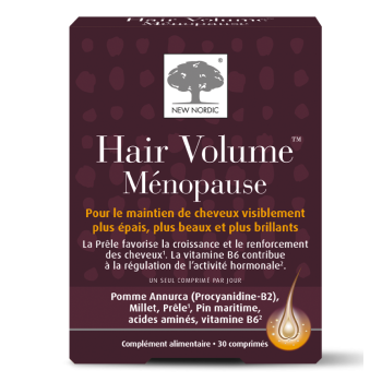 Haarvolumen Menopause New Nordic - Packung mit 30 Tabletten
