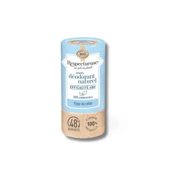 Mein natürlicher Baumwollblüten-Deodorant Respectueuse - Stick 50g